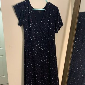 ANN TAYLOR POLKA DOT DRESS